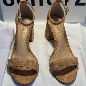 Cork heeled  Sandals by Schutz‎